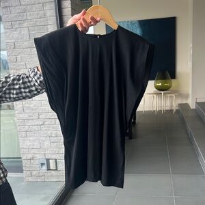 Lanvin Black Top with Red Label